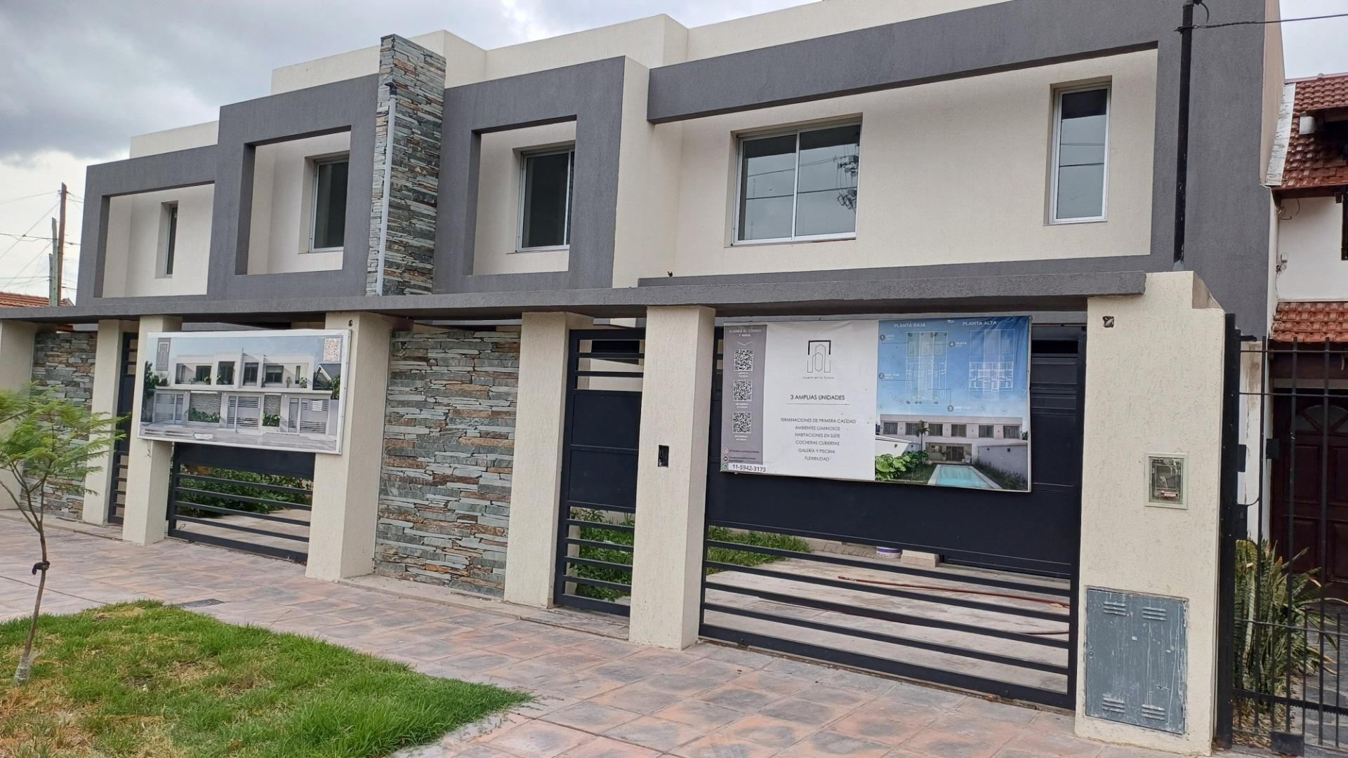 Espectacular Duplex A Estrenar, 4 Ambientes En Castelar Sur. 3 Unidades Disponibles.